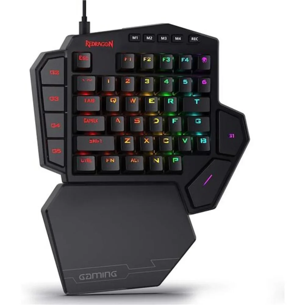 DITI One-Handed RGB Mechanical Gaming Keyboard,Type-C Professional Gaming Keypad